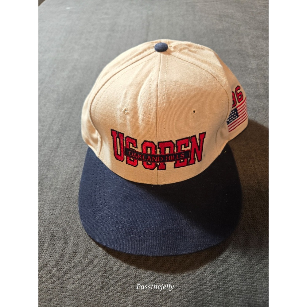 Vintage US Open Oakland Hills Golf Club Hat Cap Rope Strapback